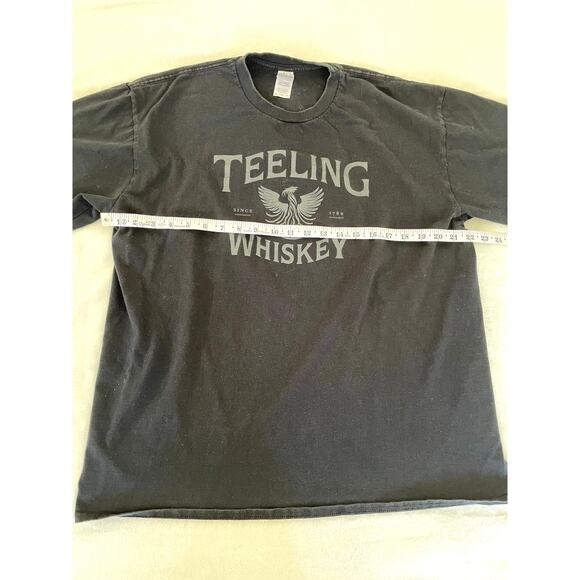 Teeling Whiskey Black Tee XL Gildan Premium Cotton - Picture 3 of 6